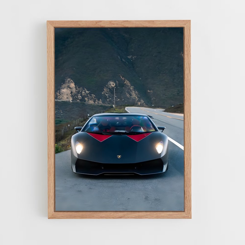 Poster Vision Lamborghini (vue 4)